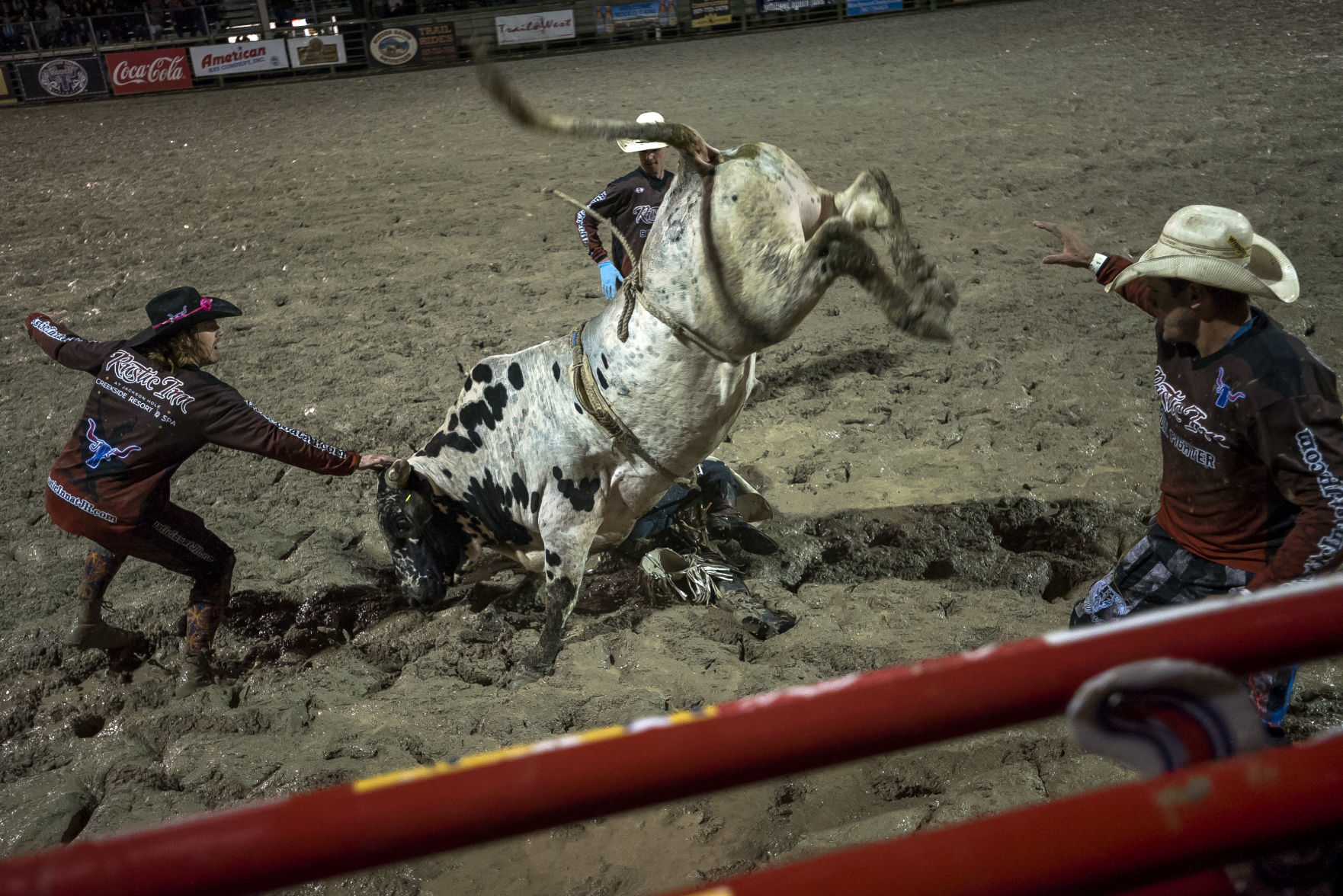 Opening night of Jackson Hole Rodeo